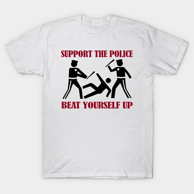 Support the Police T-Shirt by EsotericExposal